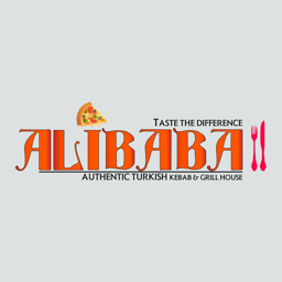 Ali Baba Kebab House Hitchin logo.